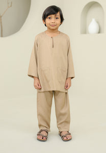 Baju Melayu Boy (Nude Brown)