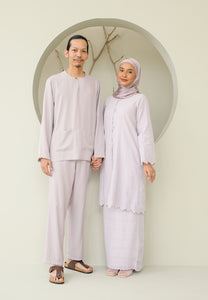Baju Melayu Men (Lilac)