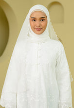 Load image into Gallery viewer, Organza Sulam Veil (White)