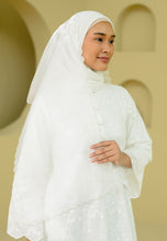 Load image into Gallery viewer, Organza Sulam Veil (White)