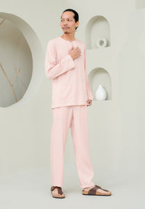 Baju Melayu Men (Pinky Peach)