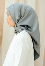 Load image into Gallery viewer, Inayaa Square Scarf (Space grey)