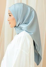Load image into Gallery viewer, Inayaa Square Scarf (Ash Blue)