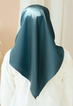 Load image into Gallery viewer, Inayaa Square Scarf (Purssian Blue)
