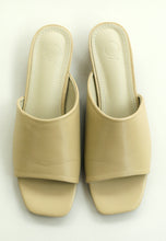 Load image into Gallery viewer, Amber Panel Mules (Light Olive)
