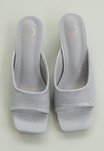 Load image into Gallery viewer, Cleo Panel Mules (Grey)