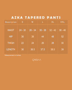 Azka Tapered Pants (Latte)