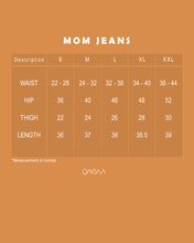 Load image into Gallery viewer, Mom Jeans (03-Washed Ocean Blue)
