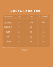 Load image into Gallery viewer, Noura Long Top (Soft Blue)