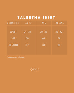 Taleetha Skirt (Brown)