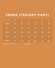 Load image into Gallery viewer, Zehra Straight Pants (Black)